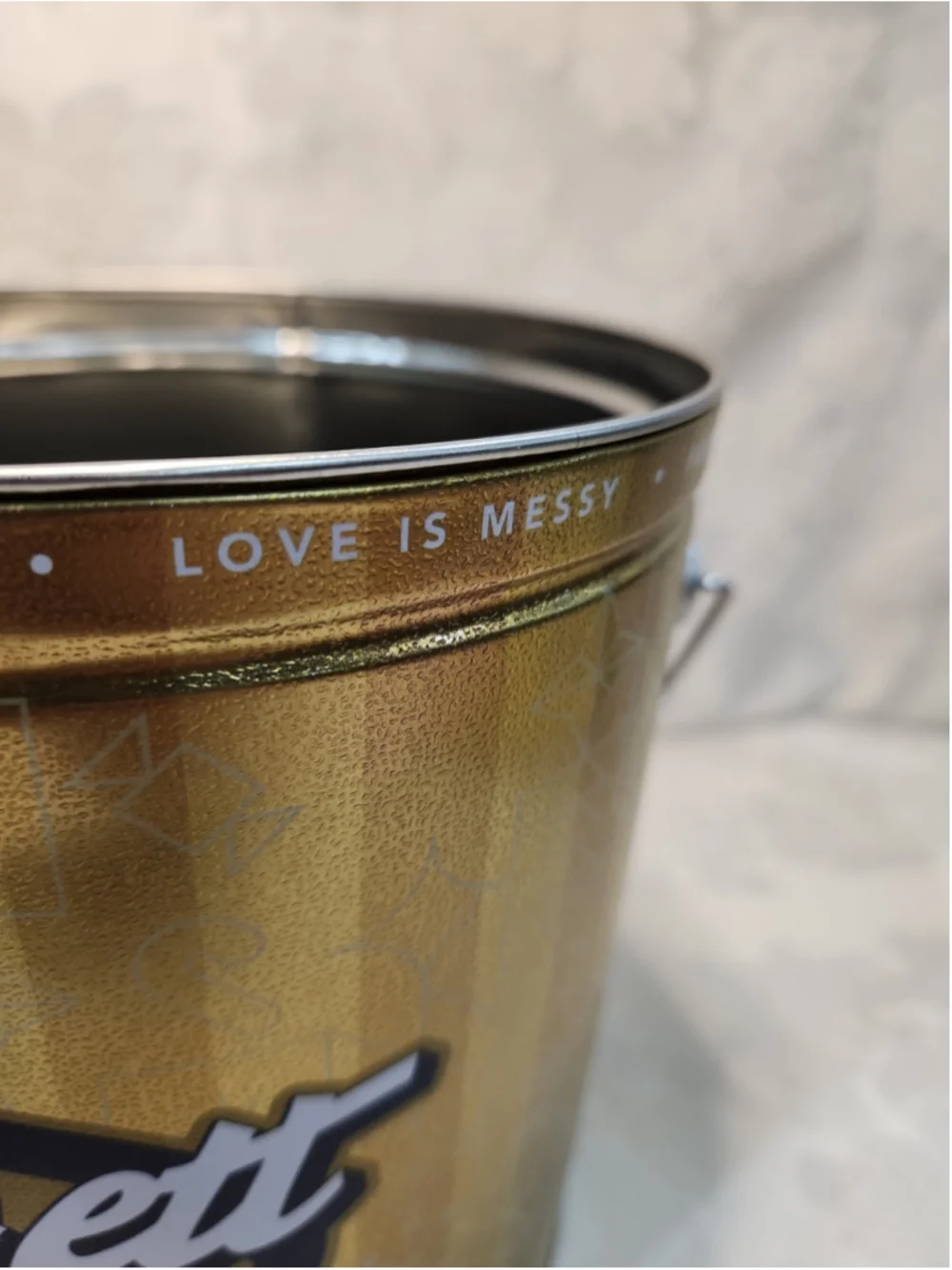 Garrett Popcorn Gold Limited Edition Tin Can Collectible Container